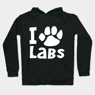 I Love Labs! Hoodie